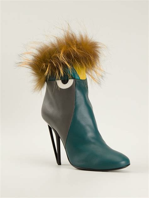 fendi monster heel|fendi heels boots.